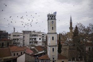 Gümülcine'de tarihi saat kulesi