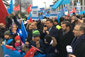 Çin'in Sincan politikaları protesto edildi