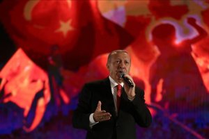 Cumhurbaşkanı Erdoğan: Ruhlarını iblise satan müptezeller Türkiye'yi asla ele geçiremeyecek