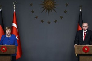 Cumhurbaşkanı Erdoğan, Şansöyle Merkel ile telefonda görüştü