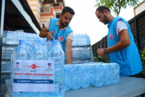 Türkiye Diyanet Vakfı Lübnan'ın yaralarını sarıyor