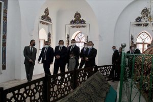 Restorasyonu tamamlanan Yıldırım Bayezid Türbesi açıldı
