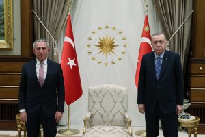  Cumhurbaşkanı Erdoğan, UID Genel Başkanı Köksal Kuş'u kabul etti 