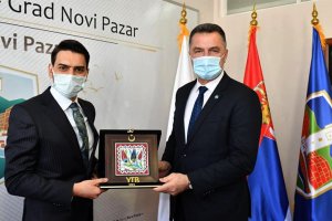 YTB Başkanı Eren, Yeni Pazar Belediye Başkanı Biševac'i ziyaret etti