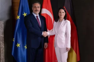 Bakan Fidan, Alman Mevkidaşı Baerbock ile görüştü