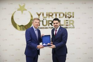 YTB Başkanı Eren ile Hollanda Büyükelçisi Wijnands verimli görüşme gerçekleştirdi