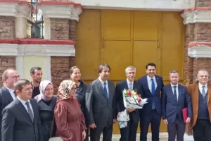 Bakan Yardımcısı Yılmaz ve YTB Başkanı Eren İskeçe'de