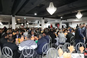 Avrupa Elazığlılar Derneği'nden geniş katılımlı iftar yemeği