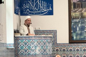 Paskalya tatilinde Witten Sultan Ahmet Camii'nde yoğunluk