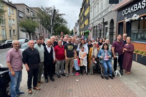 Gurbette birlik örneği: Köprübaşılılar aynı sofrada