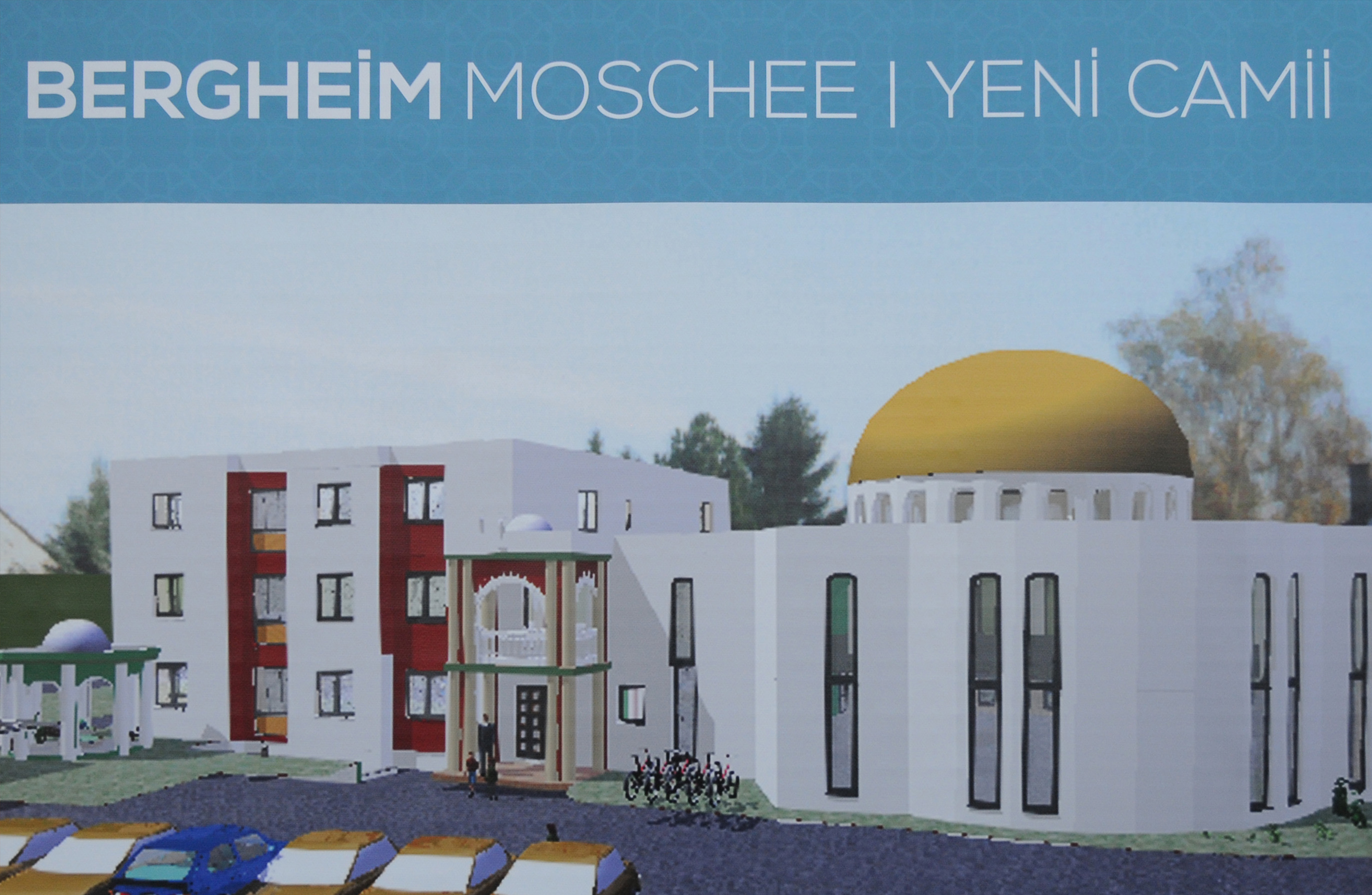 Bergheim DİTİB Yeni Camii ve Kültür Merkezi’nin temeli atıldı 