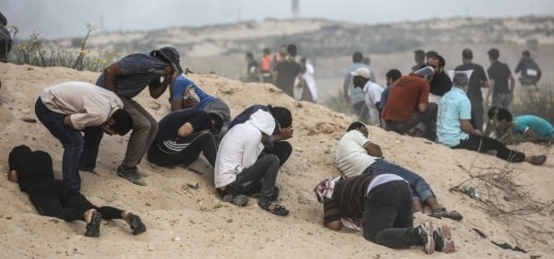 Katliamcı İsrail saldırılarılara devam ediyor! 80 yaralı