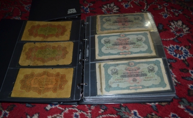 Osmanlı’nın son döneminden günümüze kadar olan paraları koleksiyon yaptı