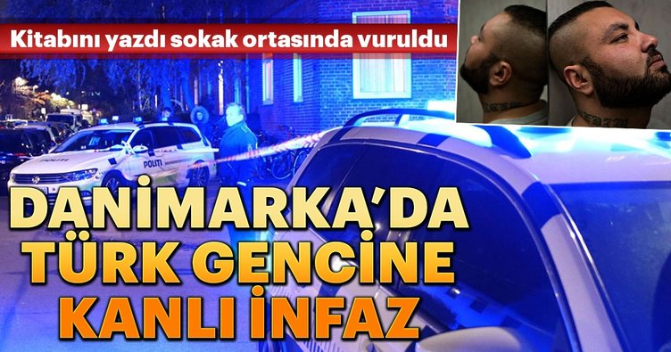 Danimarka'da Türk genci kitabını tanıttı sokak ortasında vuruldu 