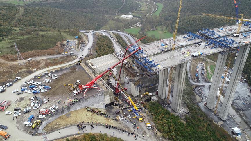 Otoyolda beton bloğun düşmesi kazasıyla ilgili yayın yasağı getirildi