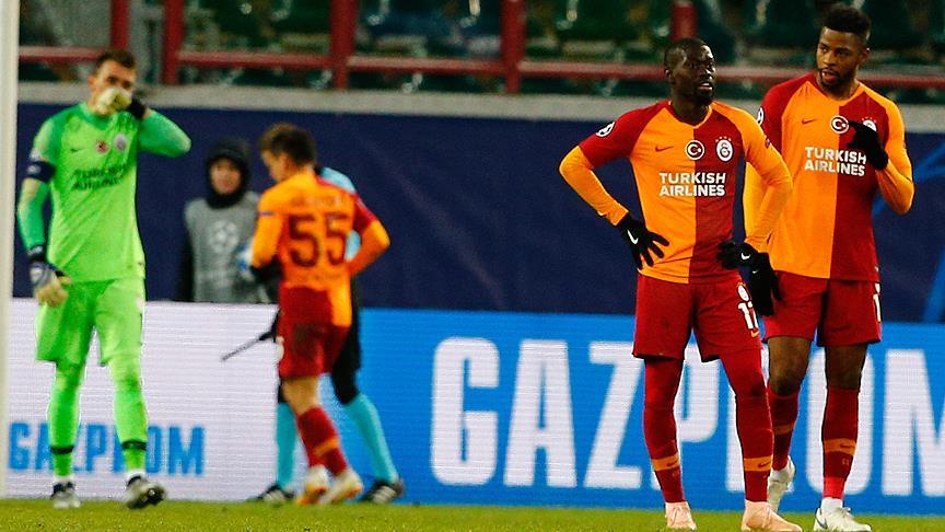 Galatasaray gruptan çıkma şansını kaybetti