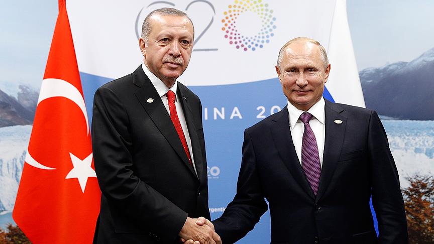 Erdoğan, Putin ile görüştü