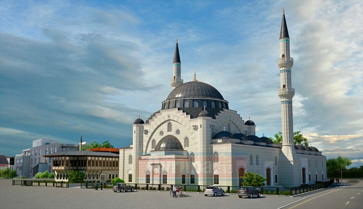 Avrupa'nın en büyük camisi Strazburg'da yükseliyor