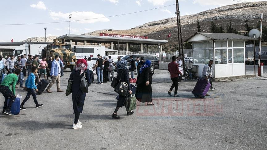 294 bin 480 Suriyeli ülkesine döndü 