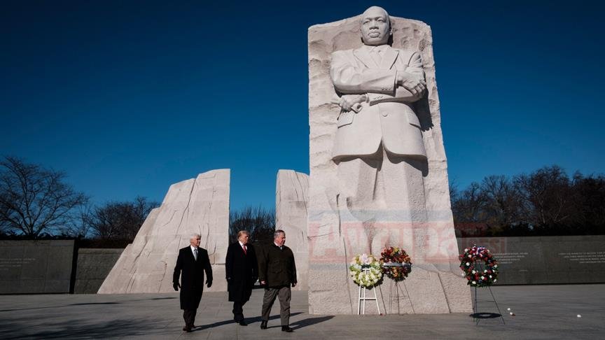 ABD'de Martin Luther King Jr. anıldı