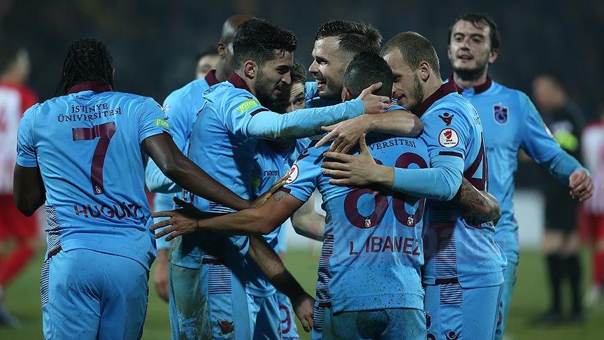 Trabzonspor adını çeyrek finale yazdırdı