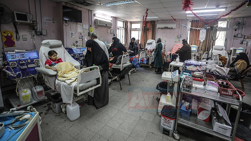 Gazze'de Hastane elektriksiz kalırsa mezarlığa dönüşebilir