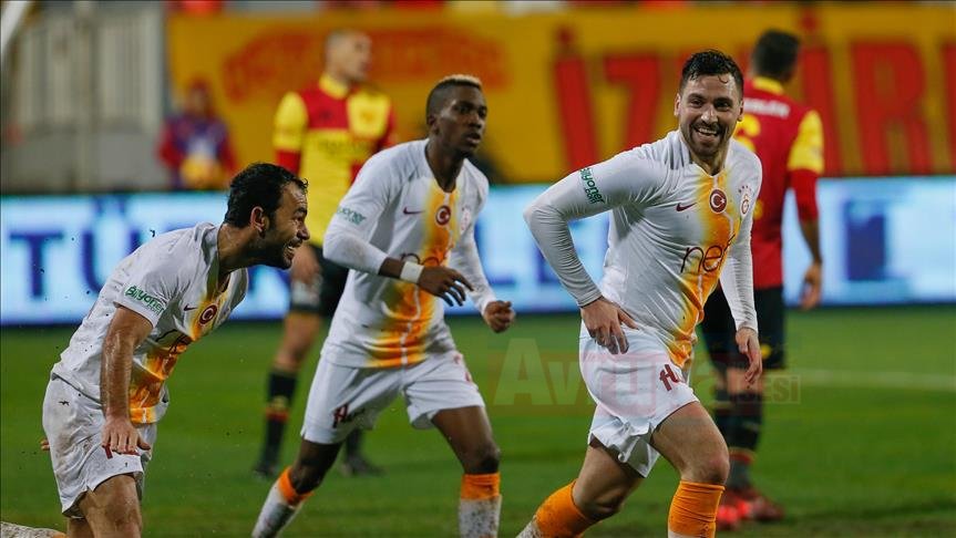 Galatasaray tek golle üç puana uzandı