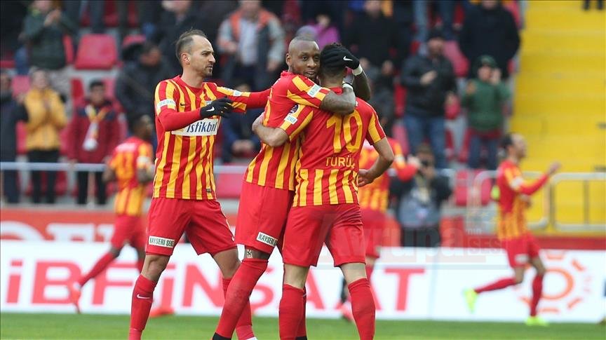 Kayserispor yine kazanmayı başardı