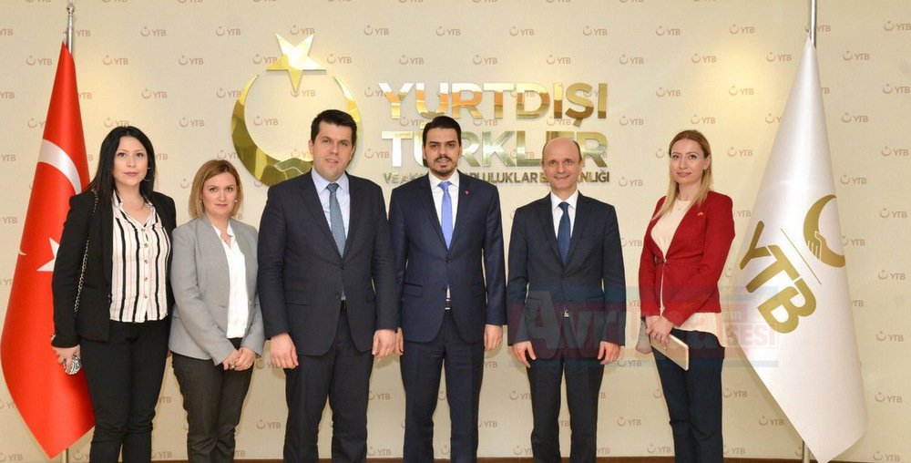 Kuzey Makedonya Devlet Bakanı Hasan’dan Başkan Eren’e Ziyaret