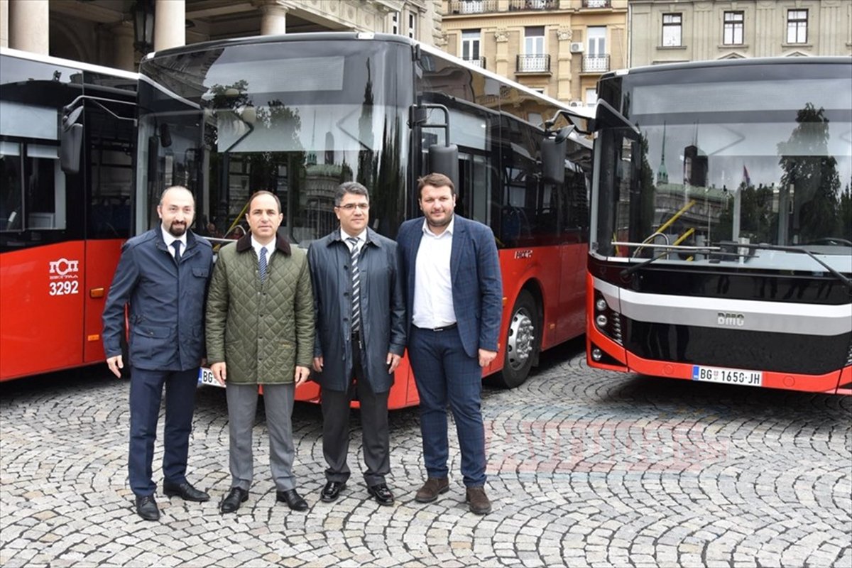 Türk otobüsleri Belgrad yollarında 