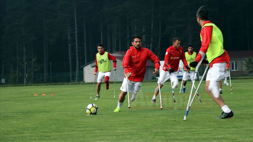 Ampute Milli Futbol Takımı'nın Avrupa Şampiyonası kampı sona erdi