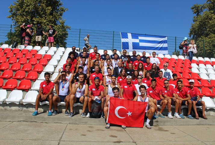 Balkan Kürek Şampiyonası Türkiye'de esti