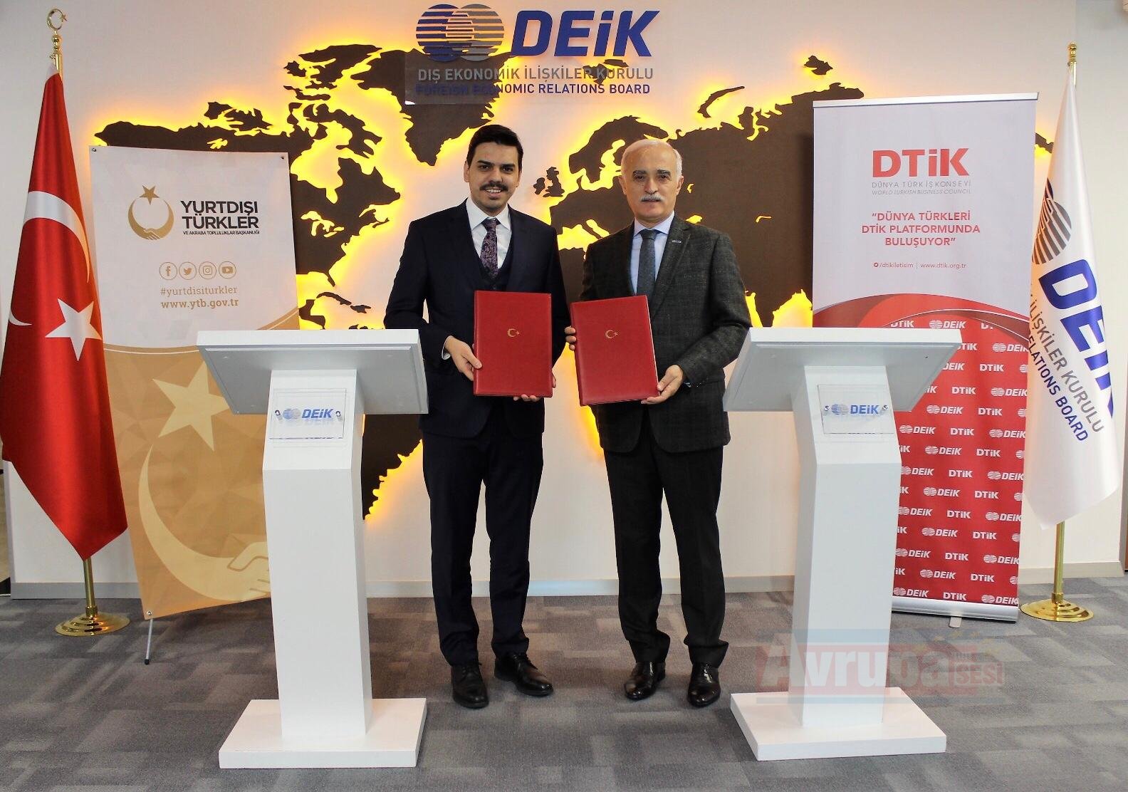 YTB ve DEİK, Uluslararası Ticaret İlişkilerini Geliştirecek İş Birliği Protokolü İmzaladı