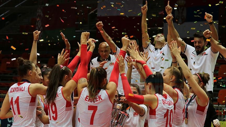 Türkiye 19 Yaş Altı Kız Voleybol Milli Takımı Avrupa Şampiyonu oldu