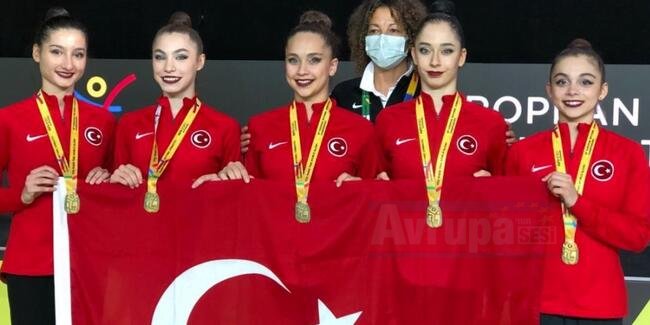 Kadın Ritmik Cimnastik Grup Milli Takımı, Avrupa şampiyonu oldu