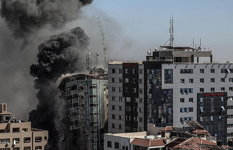 İsrail'in Gazze ve Batı Şeria saldırılarında 33 medya kurumu hedef alındı, 170 gazeteci yaralandı