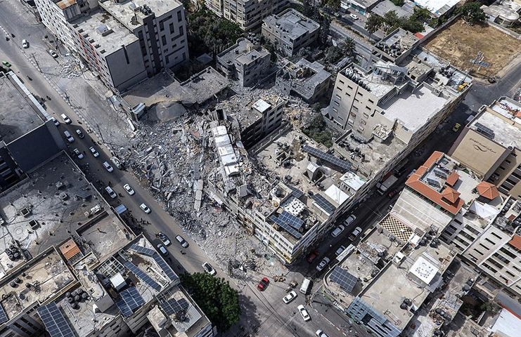 İsrail'in 11 gün Gazze'ye düzenlediği saldırılarda can kaybı 254'e yükseldi