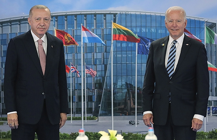 Cumhurbaşkanı Erdoğan ile ABD Başkanı Biden bir araya geldi