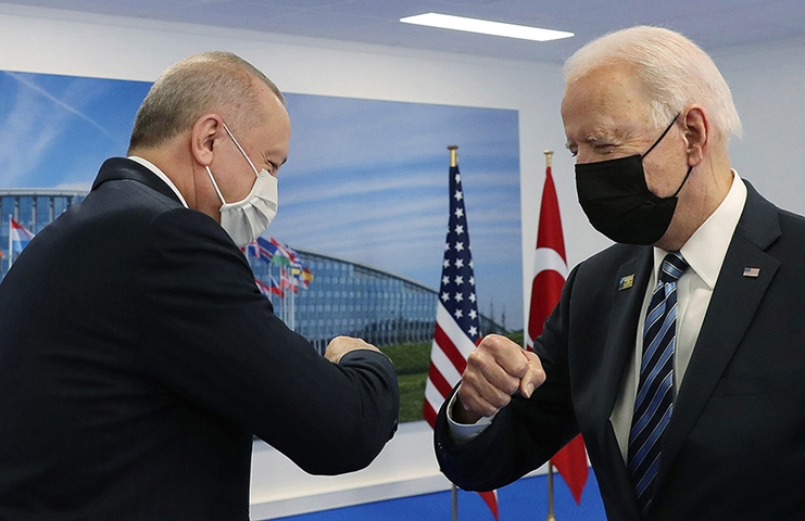 Cumhurbaşkanı Erdoğan ile ABD Başkanı Biden görüşmesi verimli geçti