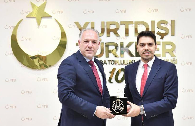 YTB Başkanı Eren’e Kosovalı Bakan Damka’dan anlamlı ziyareti 
