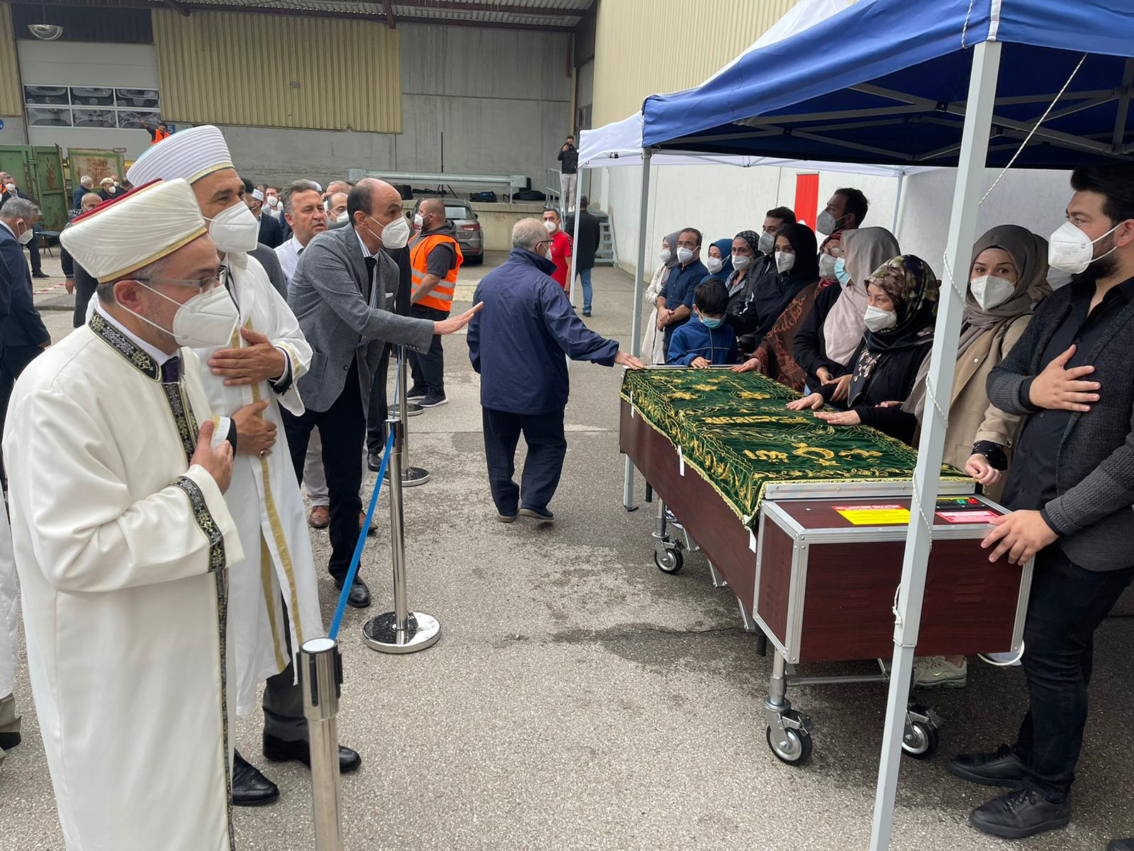 Güney Bavyera DİTİB Eyalet Birliği Başkanı Şenol İşçi son yolculuğuna uğurlandı