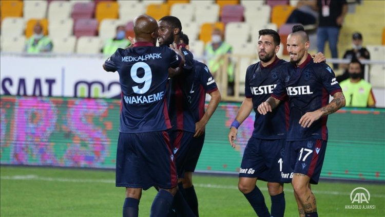 Süper Lig'de Trabzonspor sezonunun en farklı skoru ile galip geldi