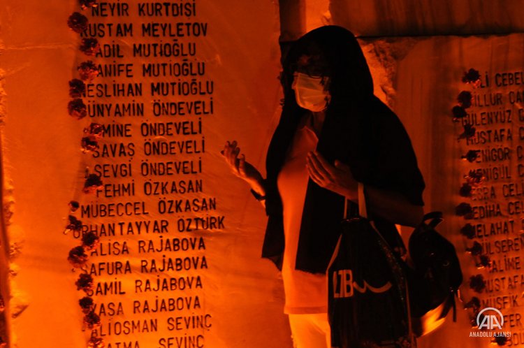 17 Ağustos Marmara Depremi’nde hayatını kaybedenler törenle anıldı
