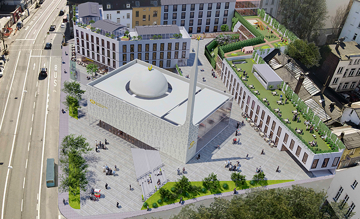 Wuppertal’de cami ve külliye projesi tanıtıldı