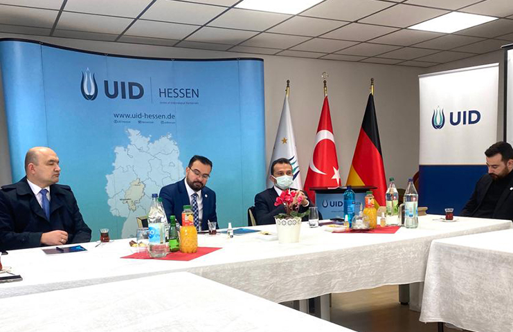 Türkiye Ulusal Ajansı Başkanı Astarcı’dan UID Hessen teşkilatına ziyaret