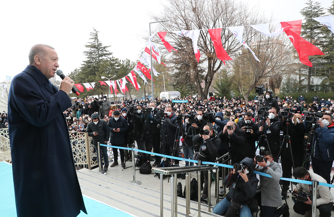 Cumhurbaşkanı Erdoğan, Gülhane Camii'nin açılışını yaptı