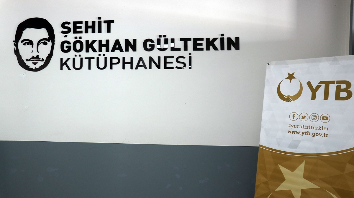  YTB Hanau saldırısı kurbanı Gökhan Gültekin için kütüphane açtı