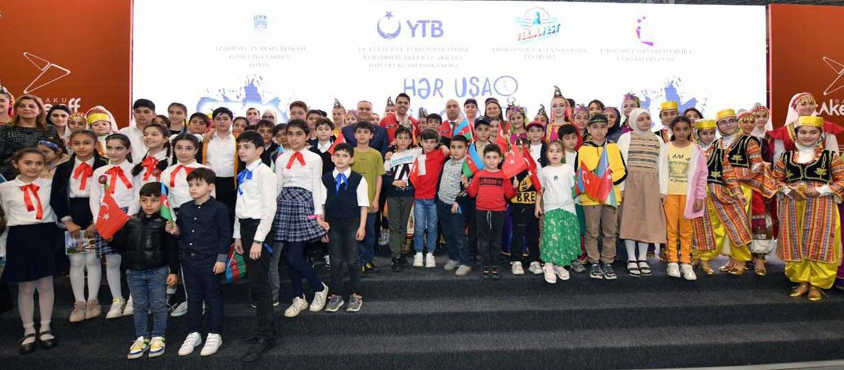 YTB’nin “Her Uşaq Bir Çınardır” projesi TEKNOFEST Azerbaycan’da tanıtıldı 