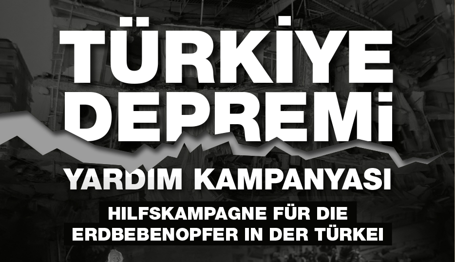 DİTİB, Türkiye depremi yardım kampanyası başlattı