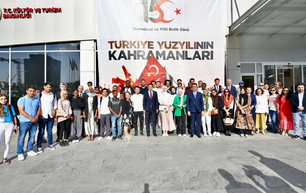 YTB “15 Temmuz Demokrasi ve Milli Birlik Günü” programı düzenledi